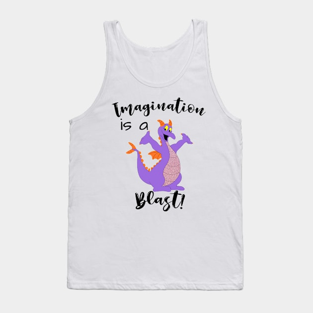 Imagination is a Blast! Tank Top by Wenby-Weaselbee